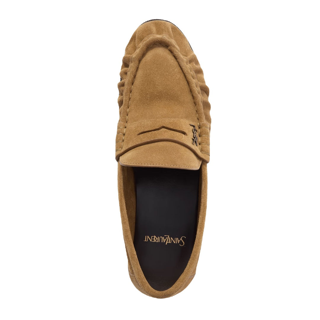 SAINT LAURENT LE LOAFER SUPPLE NUDE