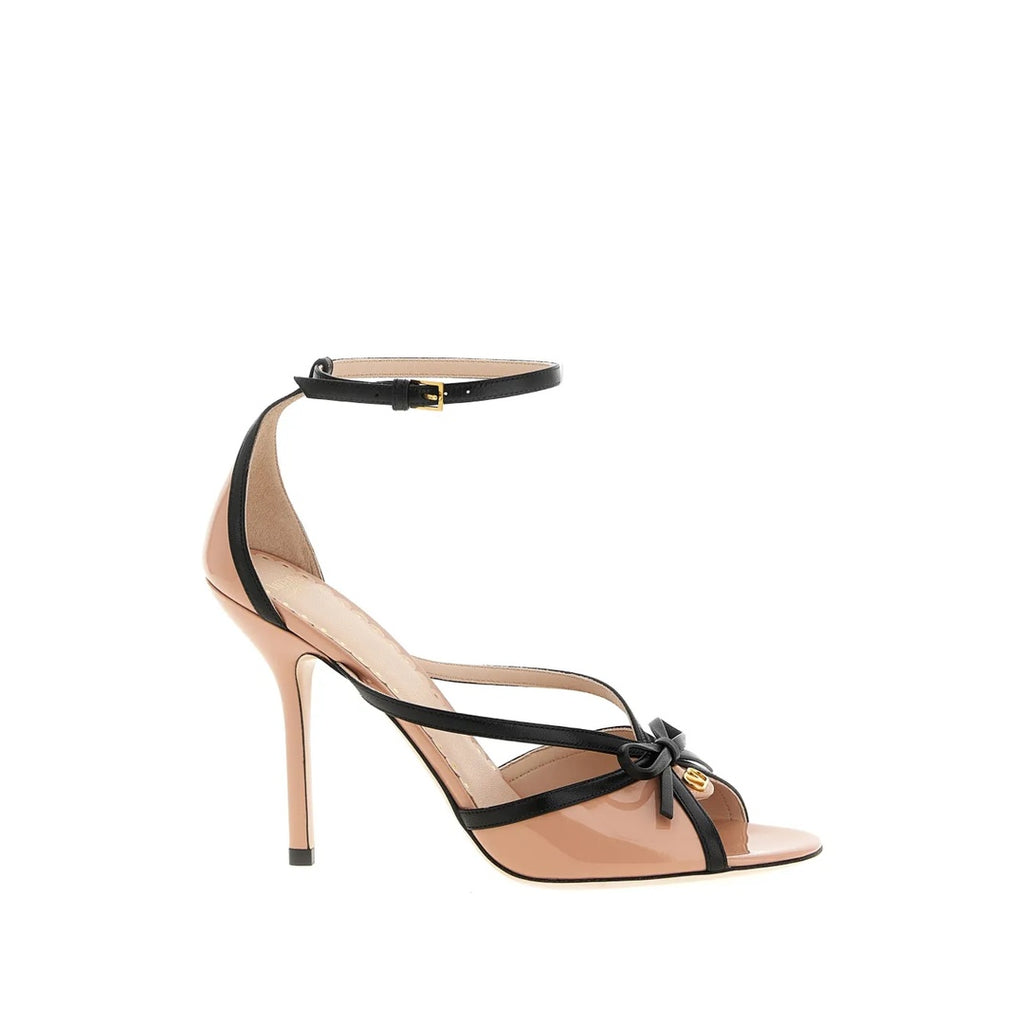 VALENTINO GARAVANI BEPOINTY SANDALS BLUSH PINK
