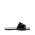 VALENTINO GARAVANI VIVA SUPERSTAR SANDALS BLACK