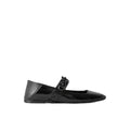 VALENTINO GARAVANI MARY-JANE BALLET FLATS BLACK