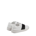 VALENTINO GARAVANI STUDDED OPEN SNEAKERS WHITE