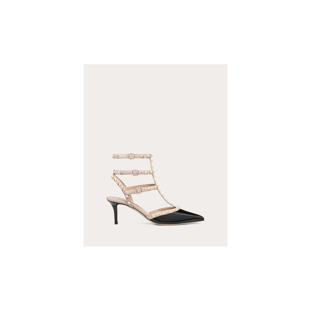VALENTINO GARAVANI ROCKSTUD CAGED PUMP 65MM BLACK