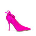 VALENTINO GARAVANI ANNINE SATIN PUMPS 100MM FUCHSIA