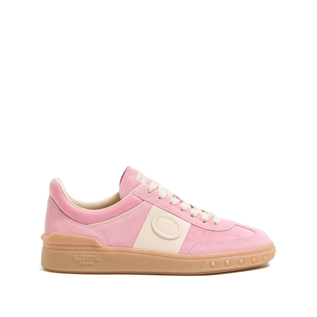 VALENTINO GARAVANI UPVILLAGE CROSTA SNEAKER PINK