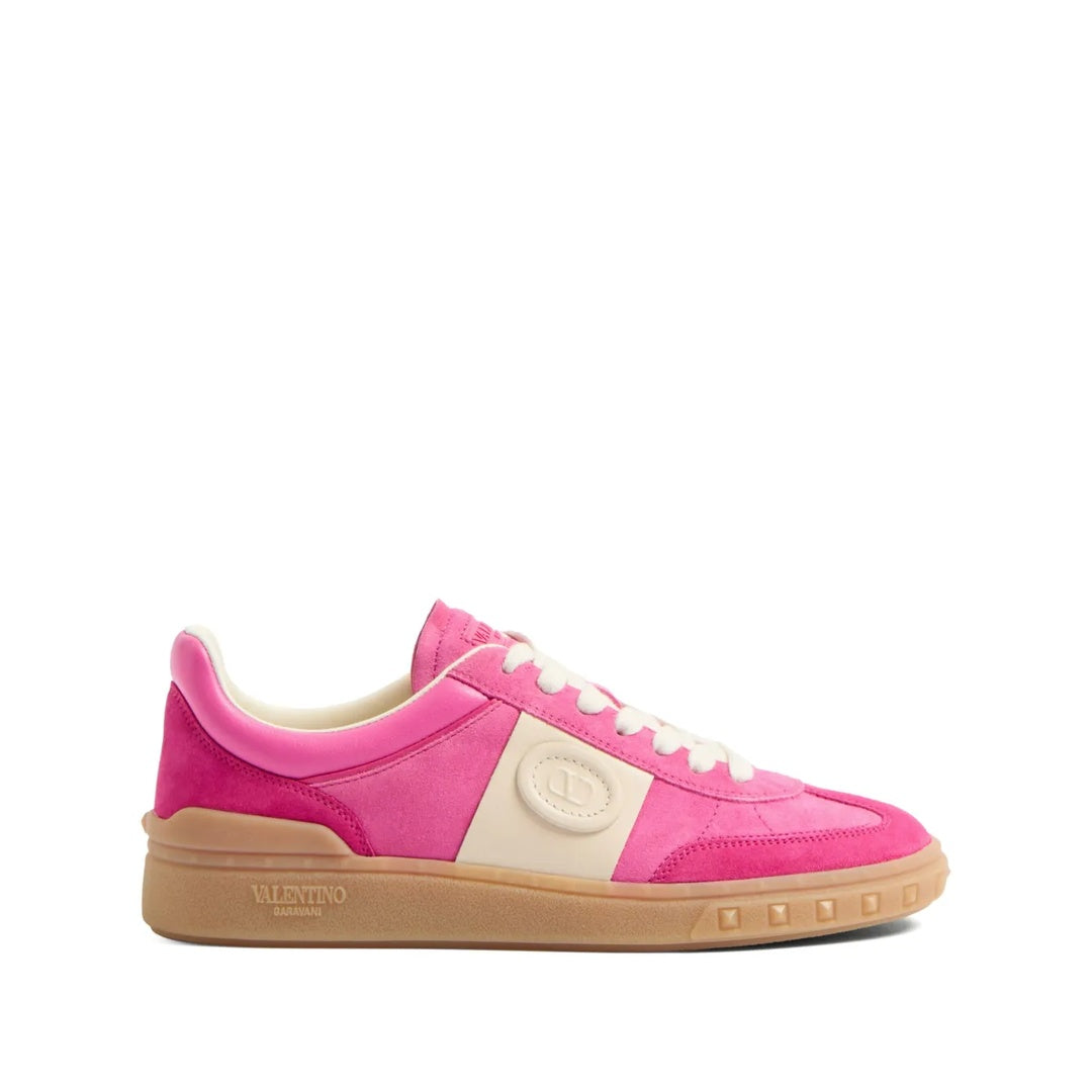 VALENTINO GARAVANI UPVILLAGE CROSTA SNEAKER PINK