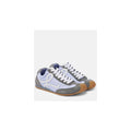 LOEWE BALLET RUNNER . SUEDE AND MESH RED/WHITE/PURPLE