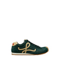 LOEWE BALLET RUNNER . NYLON AND CALFSKIN SHERWOOD GREEN