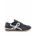 LOEWE FLOW RUNNER . NYLON AND SUEDE DARK NAVY