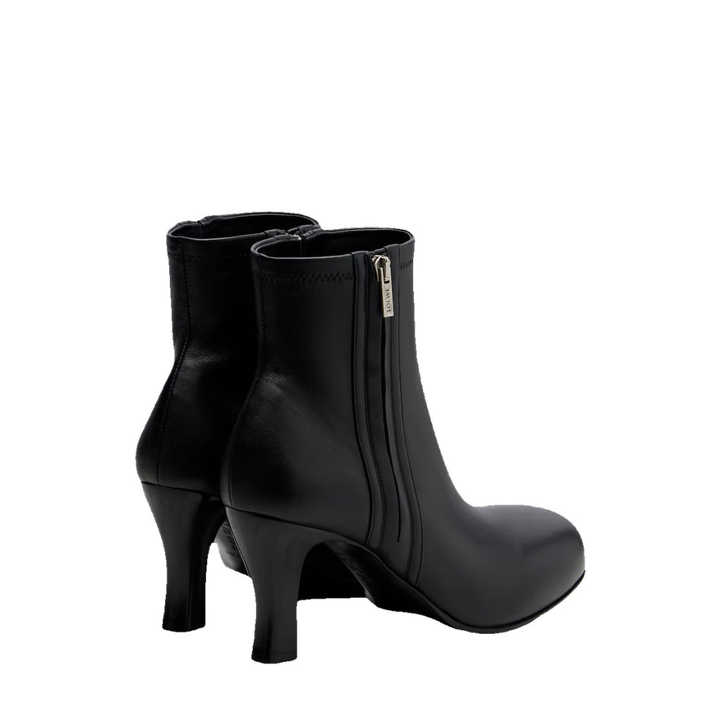LOEWE BOBINE ANKLE BOOT NAPPA LAMBSKIN BLACK