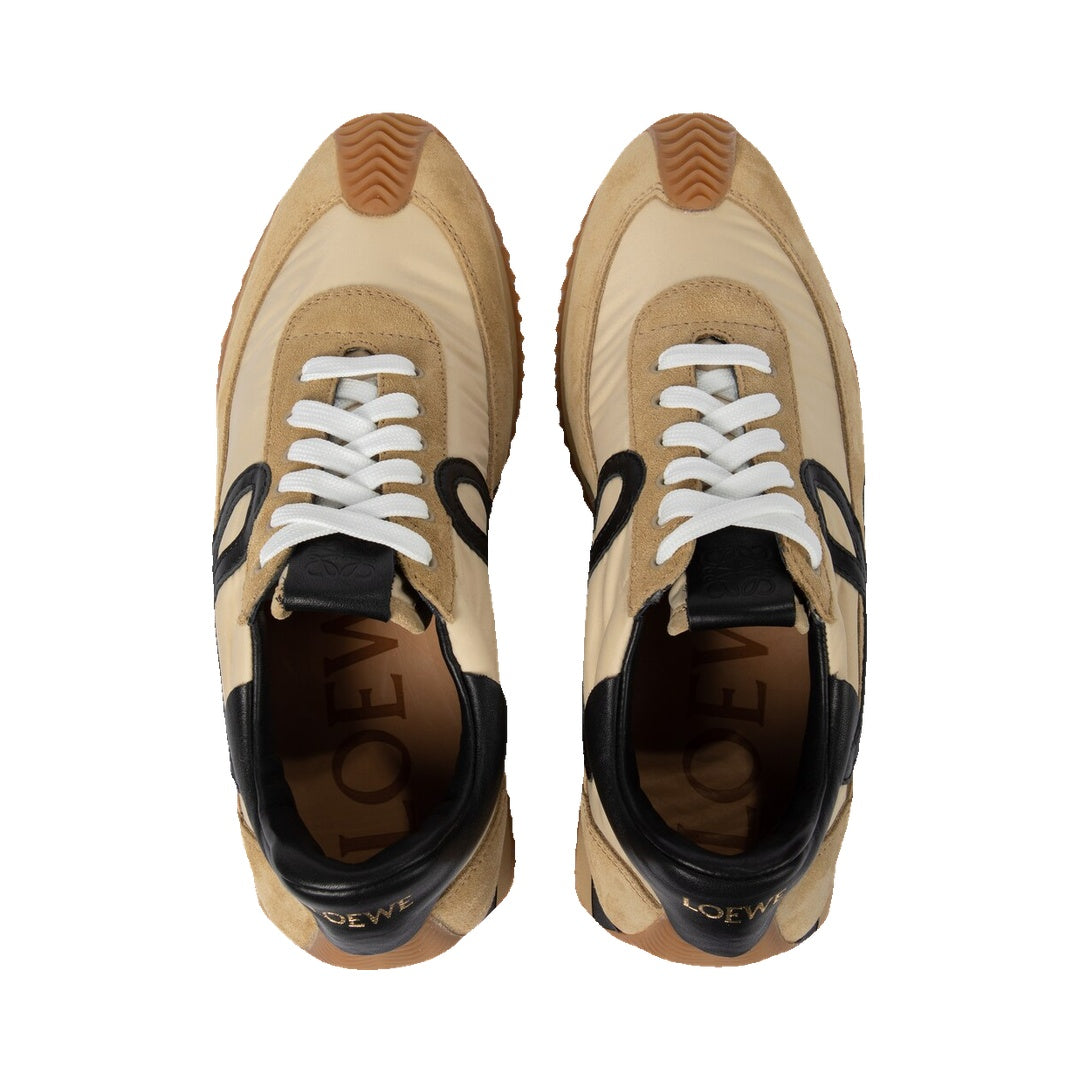 LOEWE FLOW RUNNER . SNEAKERS NATURAL
