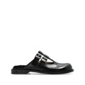 LOEWE EDGE LOAFER MULES BLACK