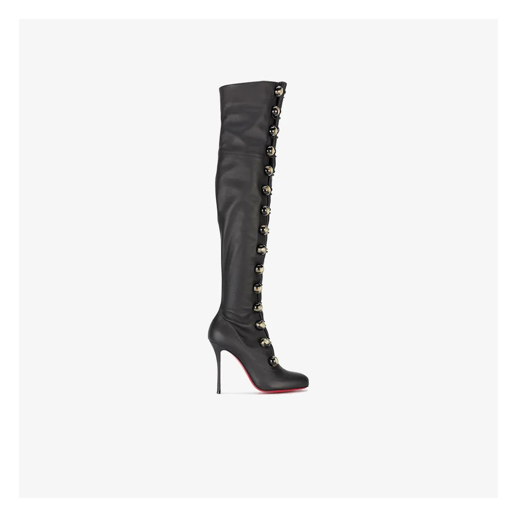 CHRISTIAN LOUBOUTIN AFFABULA LACE UP BLACK