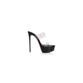 CHRISTIAN LOUBOUTIN JUST NOTHING ALTA BLACK