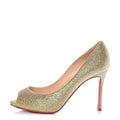CHRISTIAN LOUBOUTIN SO FLO PERLA GOLD