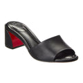 CHRISTIAN LOUBOUTIN HER IN ROMA MULE 55MM BLACK
