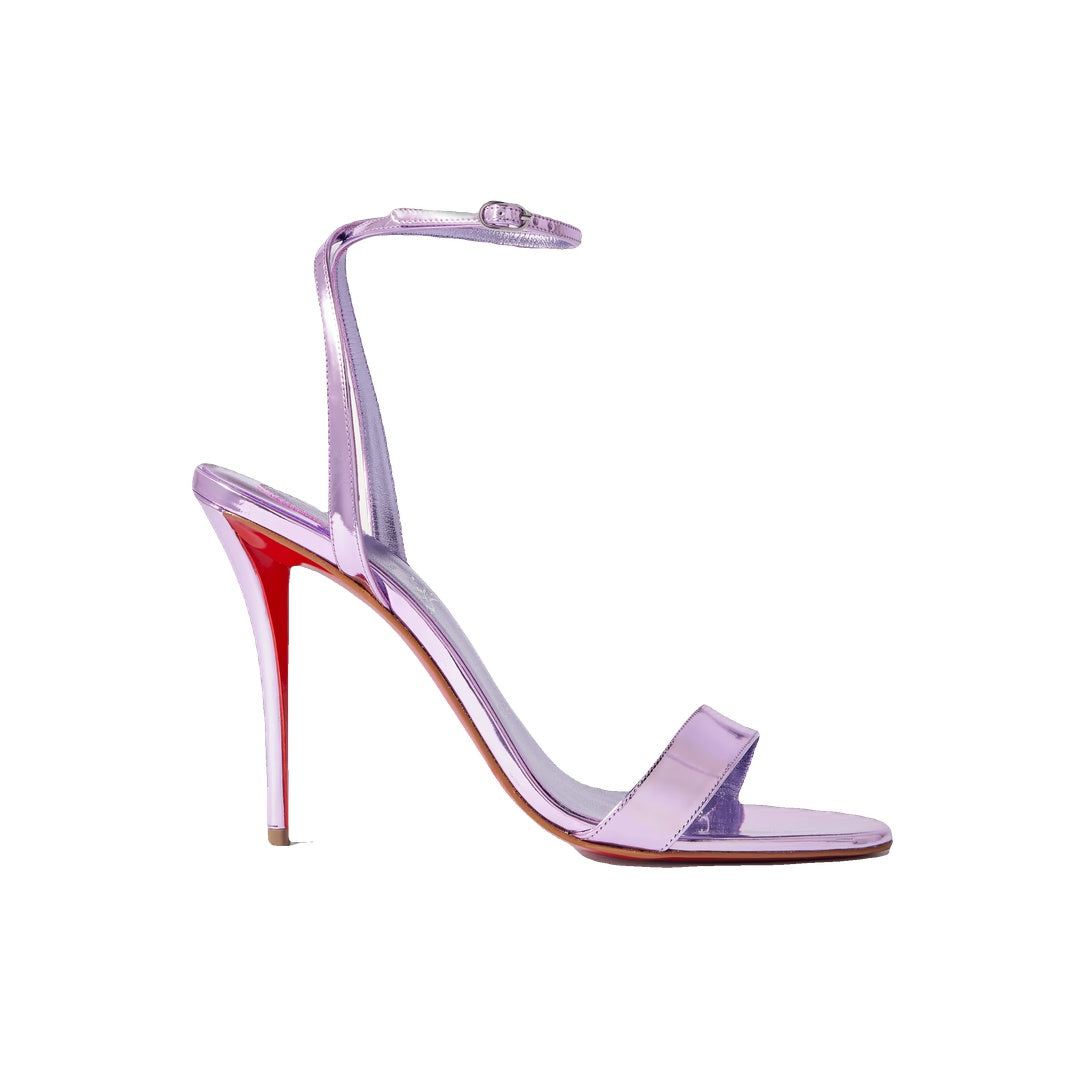 CHRISTIAN LOUBOUTIN MISS Z SLING BACK CARUZO 100MM LILAC
