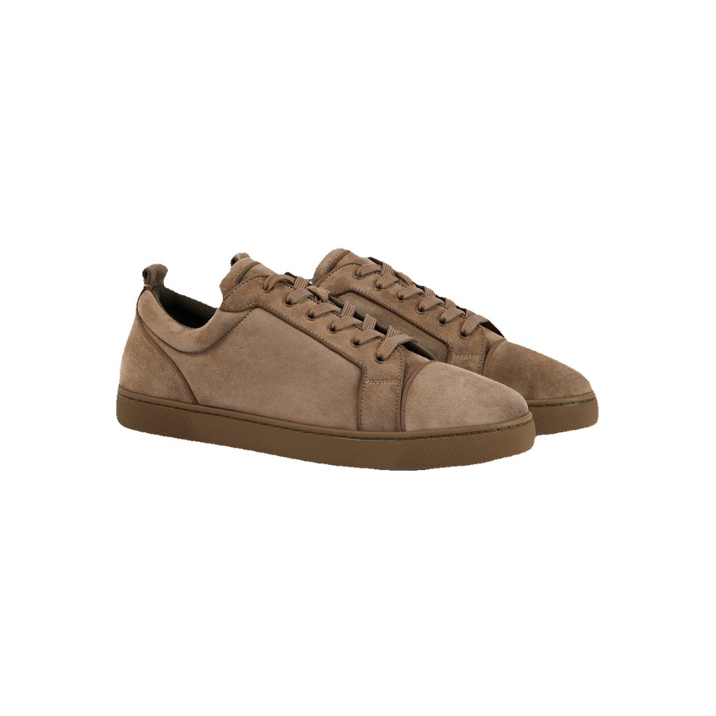 CHRISTIAN LOUBOUTIN LOUIS JUNIOR SNEAKER TAN