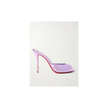 CHRISTIAN LOUBOUTIN ME DOLLY PATENT LEATHER MULES PINK