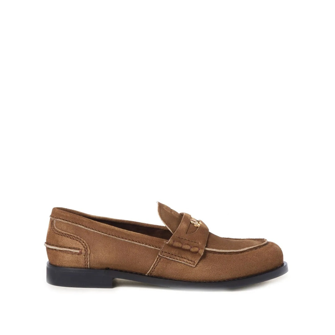 Miu Miu Suede Loafers Pink