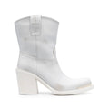MIU MIU NEUTRALS BOOTS WHITE