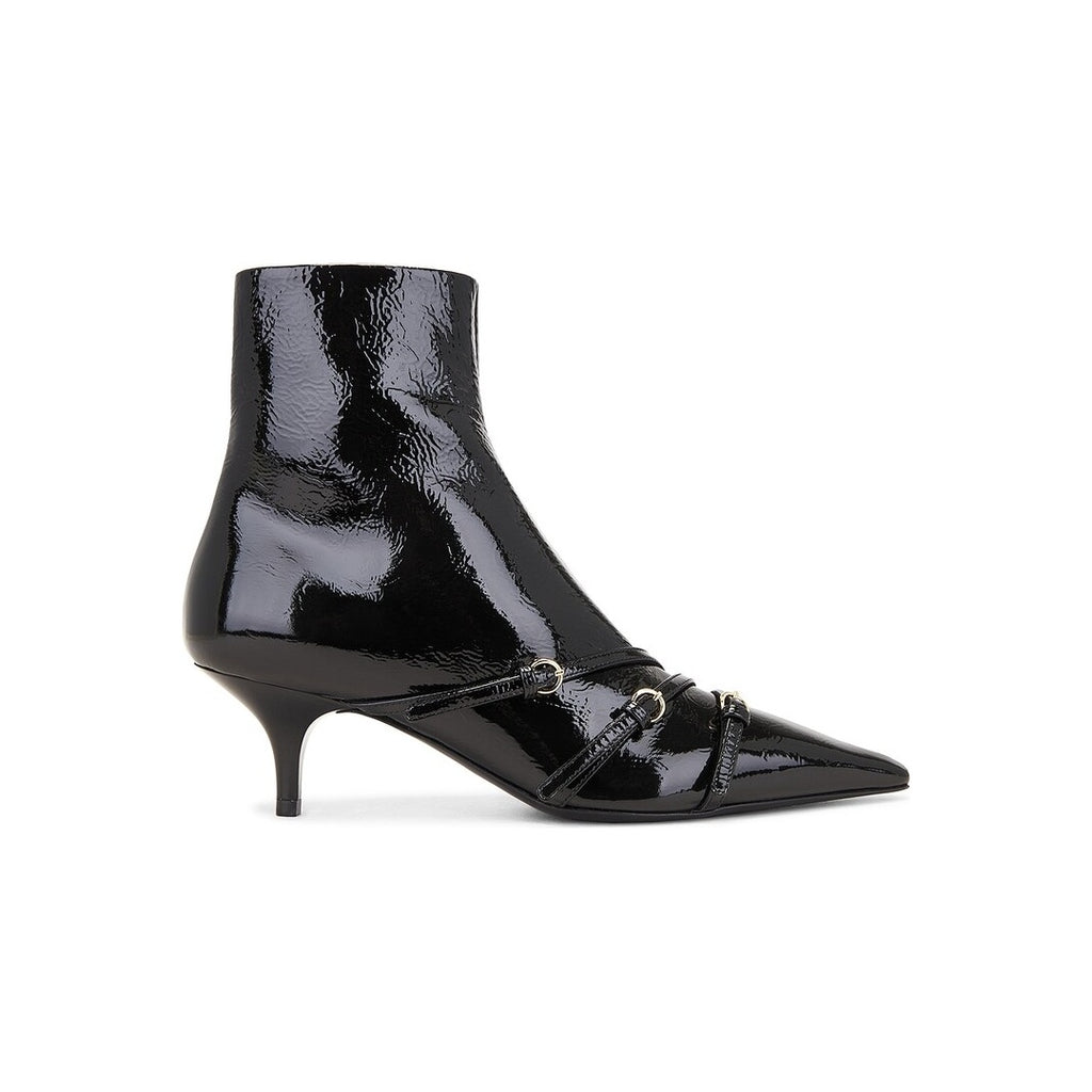 MIU MIU STIVALETTI ANKLE BOOT BLACK