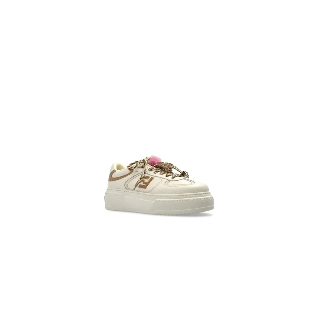 FENDI MATCH SPORTS SHOES CREAM