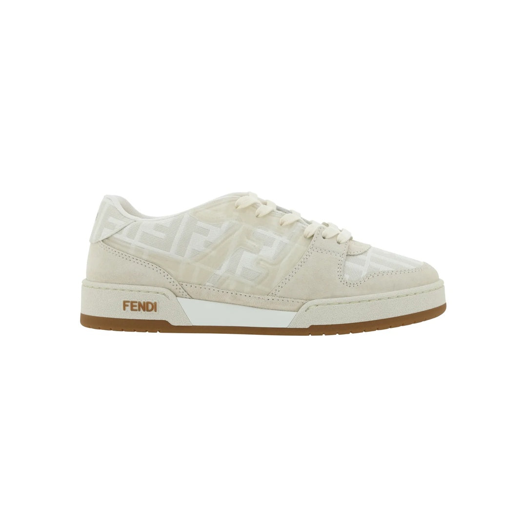 FENDI MATCH SPORTS SHOES CREAM