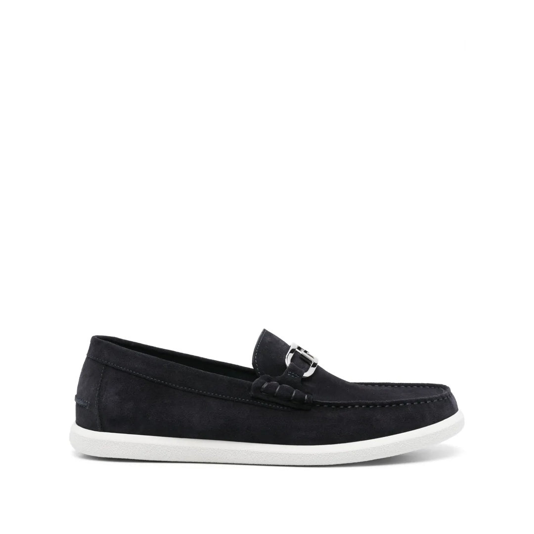 FENDI SUEDE LOAFER RED