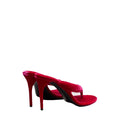 GIVENCHY BOUDOIR THONG SANDALS RED