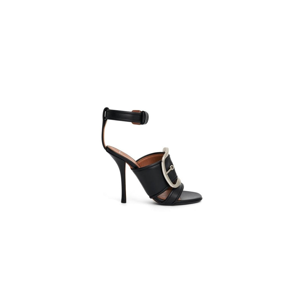 GIVENCHY DIANA BUCKLE-DETAIL SANDALS BLACK