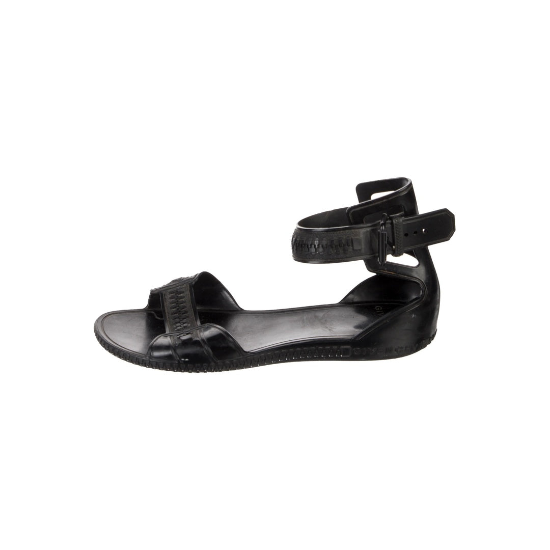 GIVENCHY SANDALS RUBBER BLACK