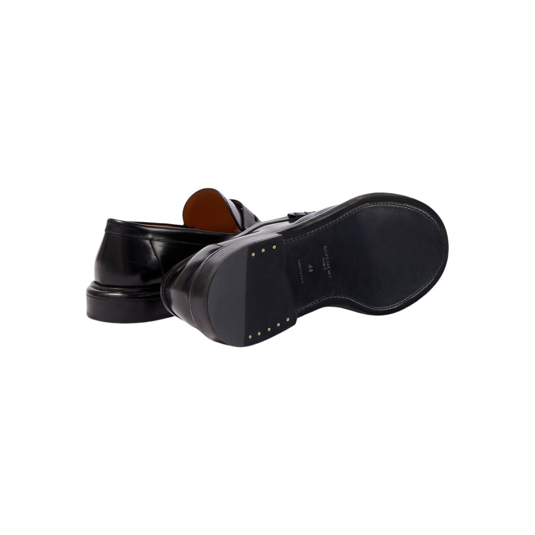 GIVENCHY LEATHER GENT LOAFERS BLACK