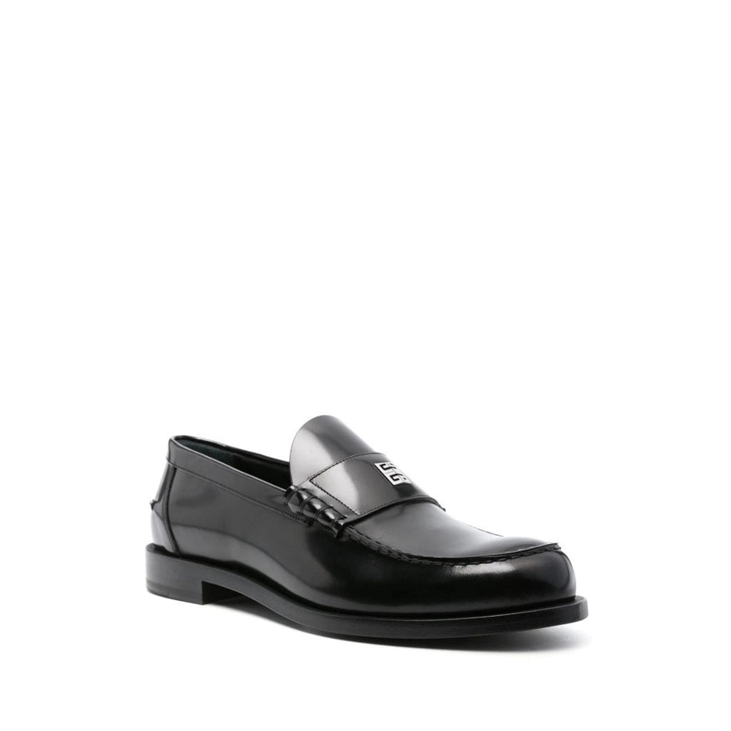 GIVENCHY LEATHER GENT LOAFERS BLACK