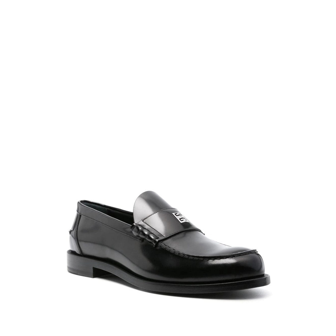 GIVENCHY LEATHER GENT LOAFERS BLACK