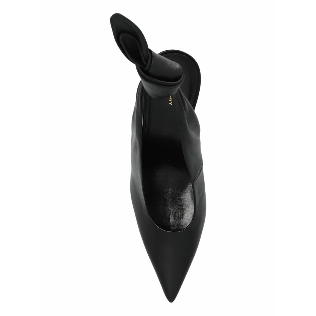 GIVENCHY BEAUW LEATHER PUMPS BLACK