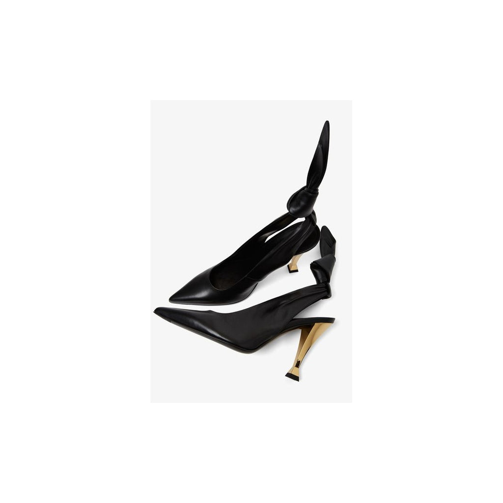 GIVENCHY BEAUW LEATHER PUMPS BLACK