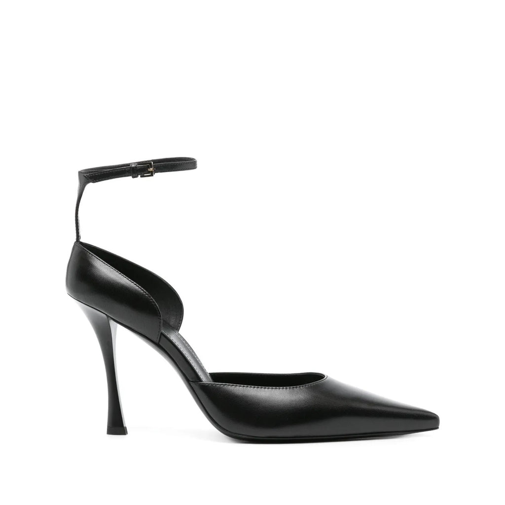 GIVENCHY SHOW STOCKING PUMPS BLACK