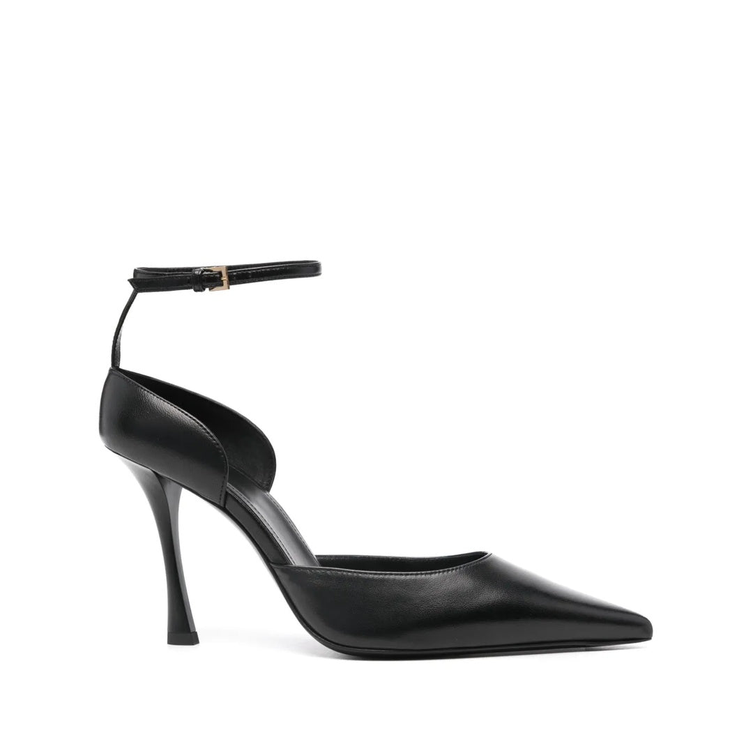GIVENCHY SHOW STOCKING PUMPS BLACK