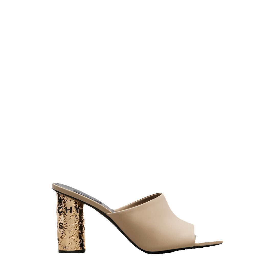 GIVENCHY TAPE MULES BEIGE