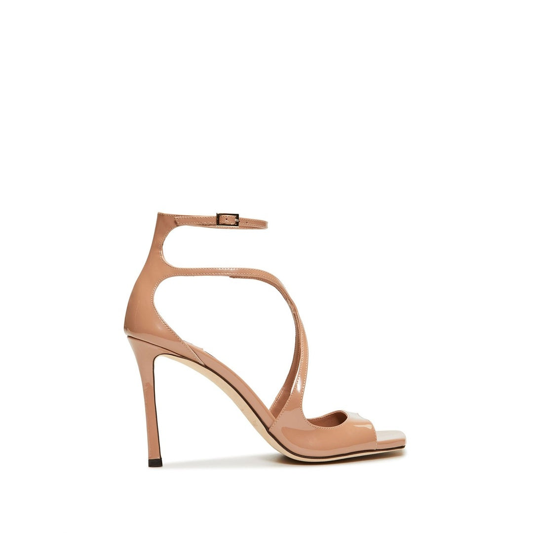 JIMMY CHOO AZIA HEELED SANDAL NUDE PINK