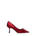JIMMY CHOO AURIA PUMPS RED
