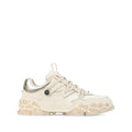 JIMMY CHOO DIAMOND RUN SNEAKERS CREAM