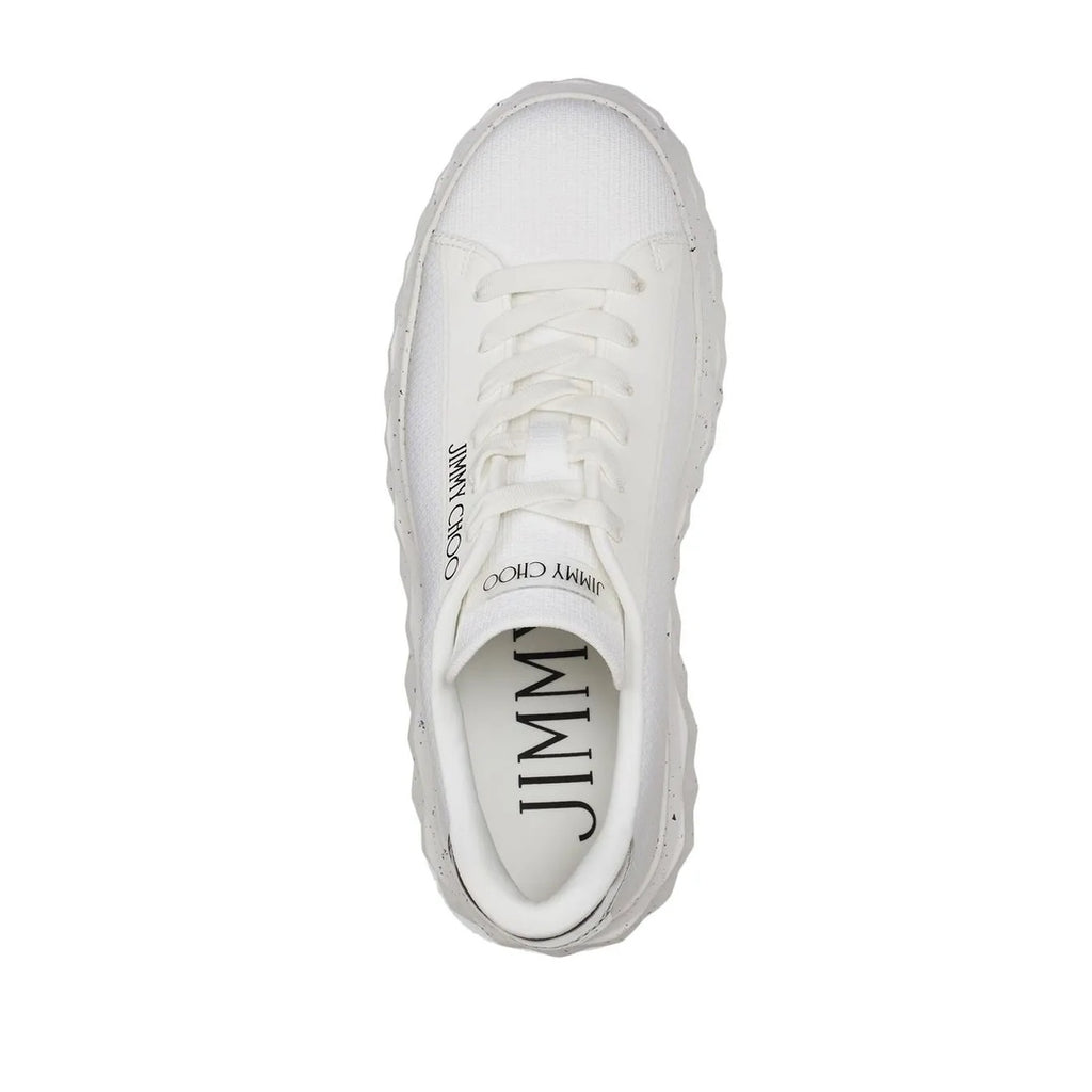 JIMMY CHOO DIAMOND LIGHT MAXI/F SNEAKERS WHITE