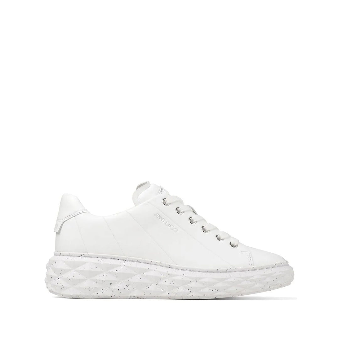 JIMMY CHOO DIAMOND LIGHT MAXI/F SNEAKERS WHITE