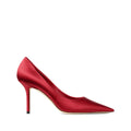 JIMMY CHOO BRIGITTE POINTED TOE PUMPS RED