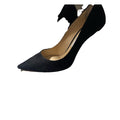 JIMMY CHOO MIMMI FLOWER-DETAIL HEELS BLACK