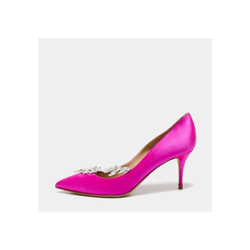 MANOLO BLAHNIK NADIRA PUMPS PINK