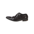 VERSACE ROVERE GUANTO LEATHER LOAFERS BROWN
