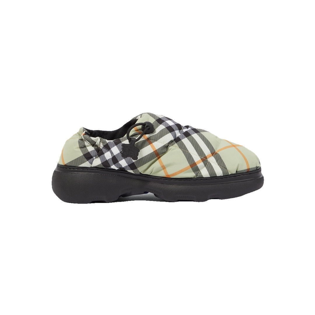 BURBERRY CADET MULES BLACK
