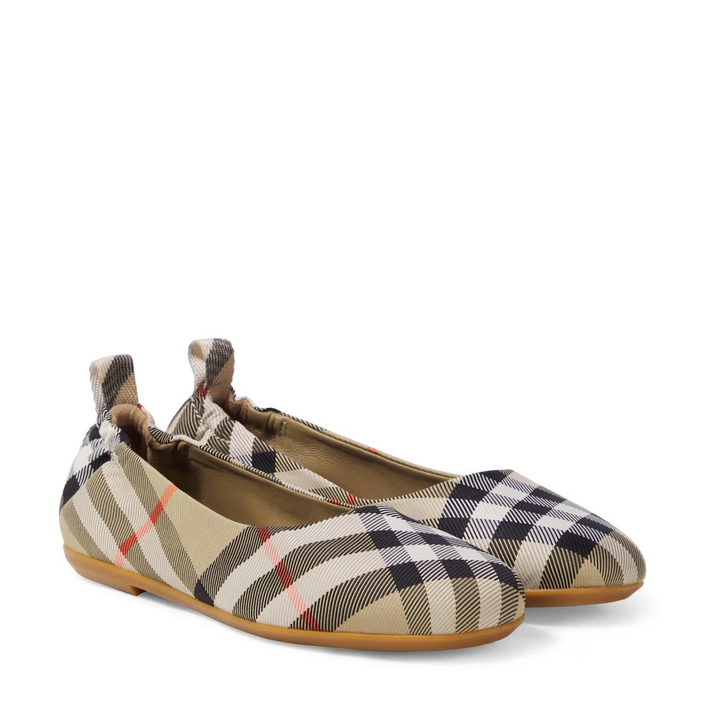 BURBERRY BALLET FLATS BEIGE